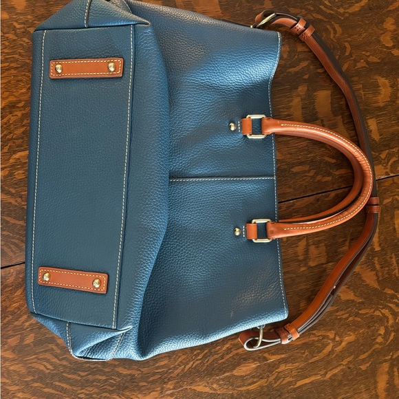 Dooney & Bourke Chelsea Pebble in Ocean - Picture 3 of 5